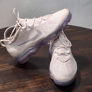 Nike Air VaporMax 2023 Flyknit White Phantom Women’s Size 9.5 Running Sneakers